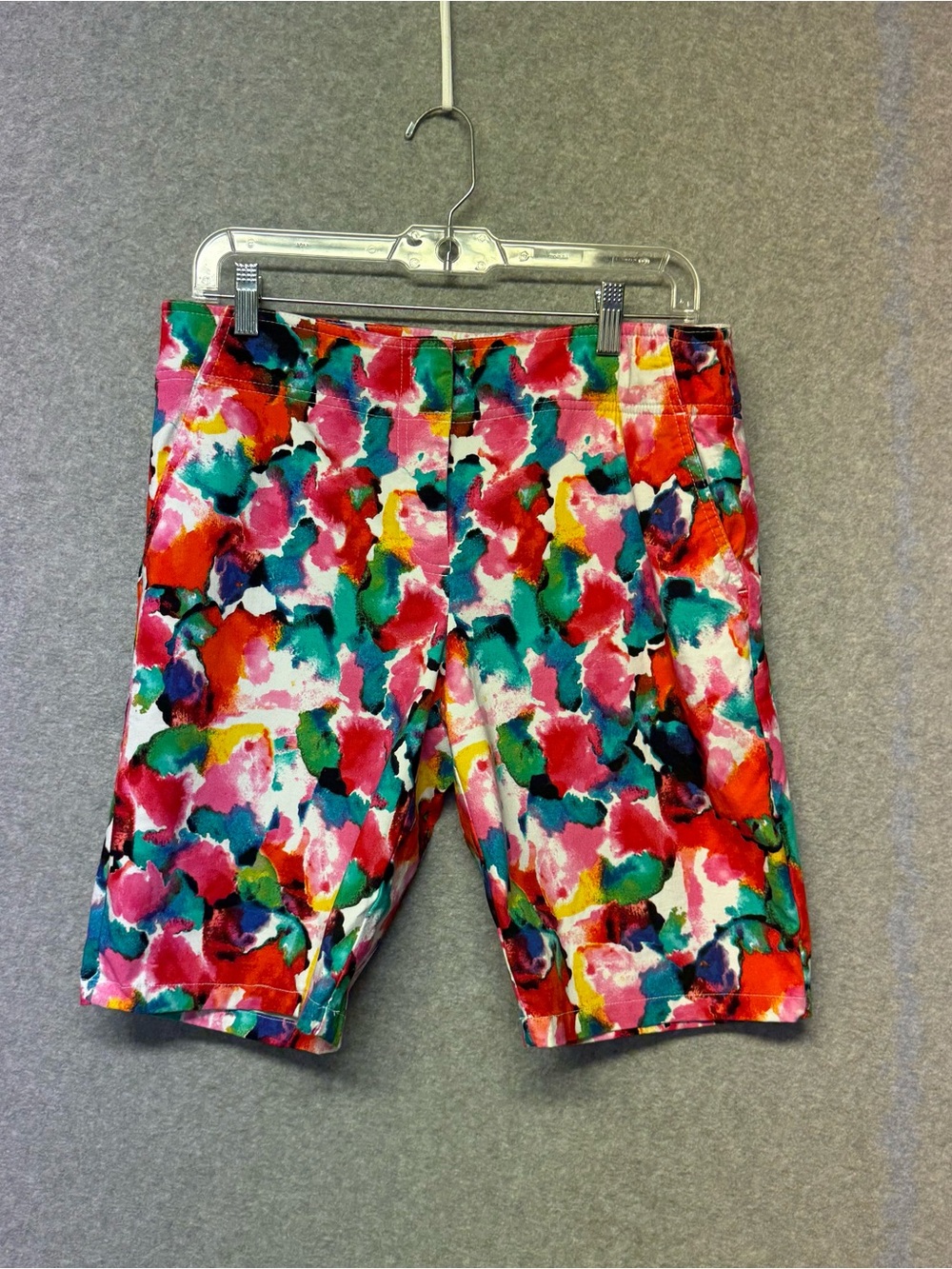 Multicolor Floral Print Athletic Shorts Golf Women's Size 10